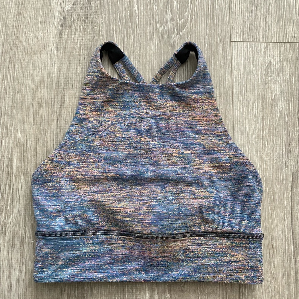 Lululemon wunder train longline bra size 4